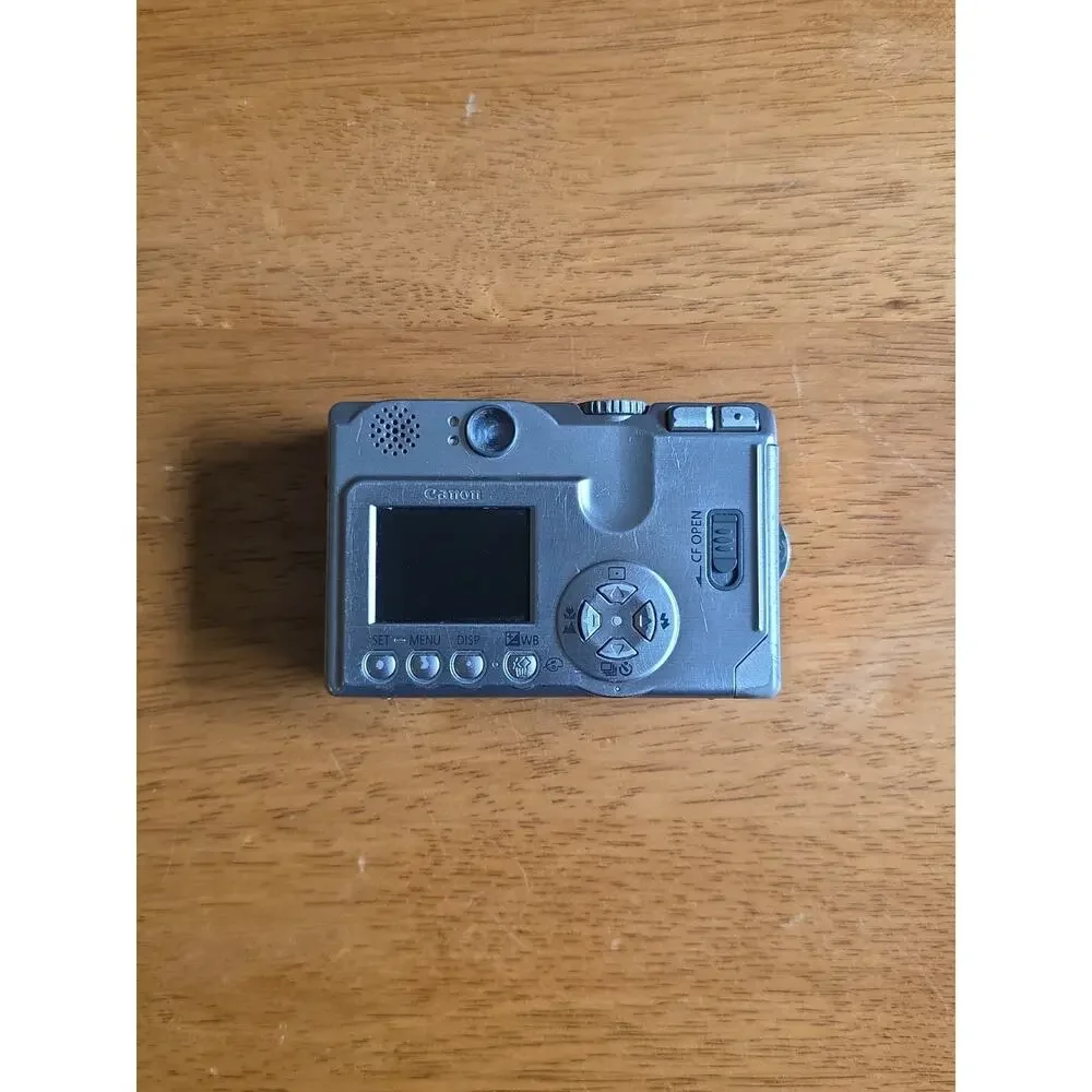 Canon PowerShot ELPH S330 2.0MP Digital Camera, Box, Manuals, No Battery - NICE!